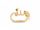 Bague 48 bague DIOR DIORamour oui joui95001 t48 en or jaune 18k diamant 58 Facettes 269685