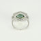 Bague Bague hexagonale tourmaline diamants 58 Facettes
