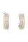 Boucles d'oreilles Demi-créoles deux ors 58 Facettes 093831
