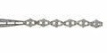 Collier Glamour des Années folles : Collier et coiffe vintage Art déco en diamants pour chien 58 Facettes 23023-0064