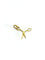 Pendentif Pendentif ciseau en or jaune 58 Facettes