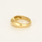 Bague jonc en or jaune et diamant