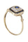 Bague 57 Bague moderne saphirs diamants 58 Facettes 089121