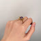 Bague 53 Bague géométrique - Or & Améthystes 58 Facettes 190130R