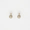 Boucles d'oreilles Boucles d'oreilles marguerites diamants or rose et gris 58 Facettes