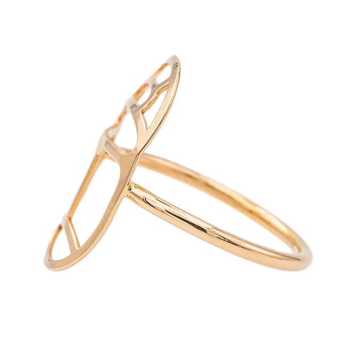 Bague 52 Ginette NY Bague Or rose 58 Facettes 3164021CN
