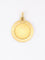 Pendentif PERROUD Pendentif vintage signe du zodiaque Sagittaire or jaune 58 Facettes 1101.3