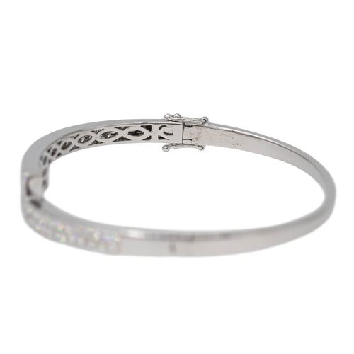 Bracelet Bracelet Jonc Or blanc Diamant 58 Facettes 2999635CN