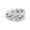 Bague 49 Bague Dior, "Gourmette", or blanc. 58 Facettes 34118