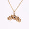 Pendentif Breloque carrosse or jaune 58 Facettes CVP164