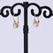 Boucles d'oreilles Fines dormeuses anciennes or jaune perle 58 Facettes 19-022A