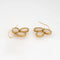 Boucles d'oreilles Boucles d'oreilles Irene Neuwirth en pierre de lune, or 18 carats, 2,5 cm, signées, bijoux fins 58 Facettes G13387