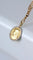 Pendentif Médaille Vierge or et perles fines 58 Facettes