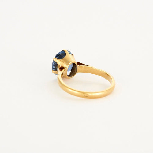 Bague 50.5 Solitaire Saphir 58 Facettes LP470/15