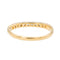 Bague 50 Bague Demi alliance Or jaune Diamant 58 Facettes 2713677CN