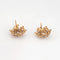 Boucles d'oreilles Boucles d'oreilles Vintage Opale Diamant Années 60 Or Jaune 58 Facettes G13388