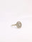Bague Bague Belle Epoque ovale or platine diamant 0,15 ct 58 Facettes J324