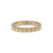 Bague 59 CARTIER - alliance lanière or jaune 58 Facettes 240225R