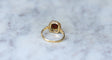 Bague 59 Bague ancienne grenat et diamants 58 Facettes
