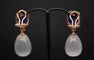 Boucles d'oreilles Boucles d'oreilles en or, tanzanites et diamants 58 Facettes