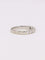 Bague 51 Alliance or blanc diamants 0,5 ct 58 Facettes J363