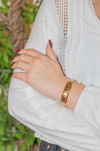 Bracelet Bracelet Rétro Or jaune Diamant 58 Facettes 2692717CN