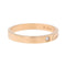 Bague 60 Cartier Bague Alliance C de Cartier Or rose Diamant 58 Facettes 3182208CN