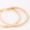 Boucles d'oreilles Créoles en diamants sur or jaune 58 Facettes 1