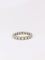 Bague 53.5 Alliance américaine en or blanc et diamants 1,7 ct 58 Facettes J53
