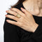 Bague Chevalière Art déco vintage avec blason familial, or jaune 14 carats, taille 7,5 58 Facettes G14015