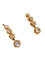 Boucle d’oreilles dormeuses anciennes, en or 18k et diamants 58 Facettes