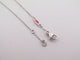 Collier collier MAUBOUSSIN pendentif mon premier pas d'amour diamant 58 Facettes 263544