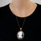 Pendentif BROCHE-PENDENTIF CAMÉ OR JAUNE 58 Facettes BO/230042/