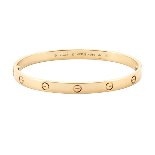 Bracelet CARTIER - bracelet Love en or jaune 58 Facettes BO/240004 NSS