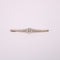 Broche Broche Art déco Diamants Deux ors 58 Facettes