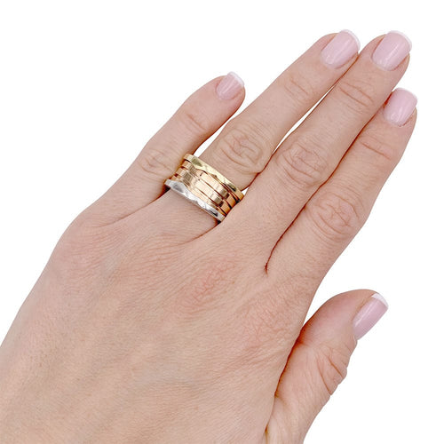 Bague 55 Bague Bulgari, "B.Zero1", trois ors. 58 Facettes 33655