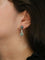 Boucles d'oreilles Boucles d'oreilles pendantes or blanc émeraudes diamants 58 Facettes 1019.3