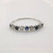 Bague 50 Alliance or diamants & saphirs 58 Facettes