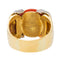 Bague 61 Bague Or jaune Corail 58 Facettes 3141365RV