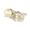 Bague 49 Bague vintage Belle Époque en diamant et perle 58 Facettes 21208-0556
