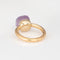 Bague Bague Pomellato Nudo Classic en or jaune 18 carats avec améthyste, bijou de succession, taille 6 58 Facettes G14032