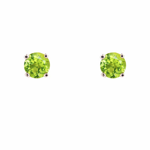 Boucles d'oreilles Puces d'oreilles péridots en or 58 Facettes CVBO26