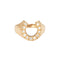 Bague 60 Bague fer à cheval vintage en diamant, bijou porte-bonheur 58 Facettes G14058