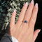 Bague 57 Bague Ancienne Trilogie Or, Saphir et Diamants 58 Facettes 374