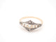 Bague 55 Bague en or jaune 750 mil, perle et diamants 58 Facettes