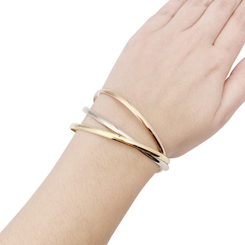 Bracelet Bracelet Cartier "Trinity" trois ors. 58 Facettes 33825