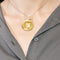 Pendentif AUGIS - Médaille religieuse or jaune, Viege Marie 58 Facettes SAI03674