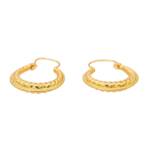 Boucles d'oreilles Boucles d'oreilles Créoles Or jaune 58 Facettes 3136352CN