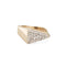 Bague 50 Bague triangle diamant vintage 58 Facettes G13532