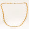 Collier Collier or jaune maillon filigrané 58 Facettes SAI0471